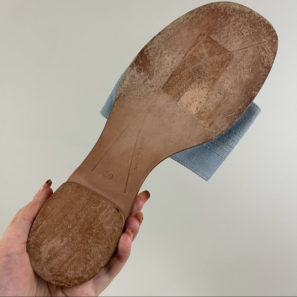 KATE SPADE Brown Flower Accent Espadrille Sandal Slides - Picture 10 of 10